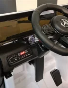 Cars4Kids Masinuta electrica pentru copii Mercedes G63 AMG Alb 12V licenta oficiala 4 motoare telecomanda 2.4G
