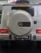 Cars4Kids Masinuta electrica pentru copii Mercedes G63 AMG Gri Metalic 12V licenta oficiala 4 motoare telecomanda 2.4G