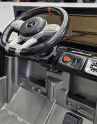 Cars4Kids Masinuta electrica pentru copii Mercedes G63 AMG Gri Metalic 12V licenta oficiala 4 motoare telecomanda 2.4G