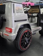 Cars4Kids Masinuta electrica pentru copii Mercedes G63 AMG Gri Metalic 12V licenta oficiala 4 motoare telecomanda 2.4G