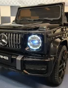 Cars4Kids Masinuta electrica pentru copii Mercedes G63 AMG Negru 12V licenta oficiala 4 motoare telecomanda 2.4G
