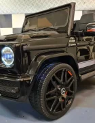 Cars4Kids Masinuta electrica pentru copii Mercedes G63 AMG Negru 12V licenta oficiala 4 motoare telecomanda 2.4G