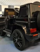 Cars4Kids Masinuta electrica pentru copii Mercedes G63 AMG Negru 12V licenta oficiala 4 motoare telecomanda 2.4G