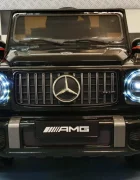 Cars4Kids Masinuta electrica pentru copii Mercedes G63 AMG Negru 12V licenta oficiala 4 motoare telecomanda 2.4G