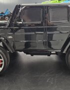 Cars4Kids Masinuta electrica pentru copii Mercedes G63 AMG Negru Metalic 24V 2 locuri licenta oficiala telecomanda 2.4G