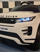 Cars4Kids Masinuta electrica pentru copii Range Rover Evoque Alb 12V 10Ah 4 motoare suspensii telecomanda 2.4G roti cauciuc scaun piele 3 ani+