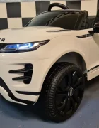 Cars4Kids Masinuta electrica pentru copii Range Rover Evoque Alb 12V 10Ah 4 motoare suspensii telecomanda 2.4G roti cauciuc scaun piele 3 ani+