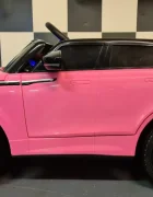 Cars4Kids Masinuta electrica pentru copii Range Rover Velar Roz 12V telecomanda 2.4G sa piele centura 5 puncte