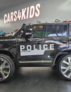 Cars4Kids Masinuta electrica pentru copii Toyota Land Cruiser Police 24V Negru licenta oficiala Toyota girofar Led telecomanda 2.4G 3-5 ani