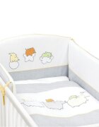 Ceba Baby Lenjerie de pat cu 3 piese Elefantei
