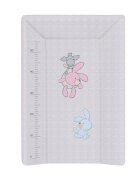 Ceba Baby Saltea de infasat cu intaritura si capat inchis Bunny Pink 70x50 cm