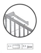 Ceba Baby Saltea de infasat cu intaritura si capat inchis Dream 70x50 cm