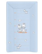 Ceba Baby Saltea de infasat cu intaritura si capat inchis Zebra Albastra 70x50 cm