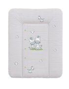 Ceba Baby Saltea de infasat moale fara intaritura zebra gri 50x70 cm
