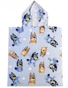 Cerda Poncho pentru copii Bluey 50x115 cm