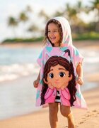 Cerda Poncho pentru copii Gabbys Dollhouse 55x110 cm