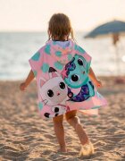 Cerda Poncho pentru copii Gabbys Dollhouse 55x110 cm