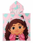 Cerda Poncho pentru copii Gabbys Dollhouse 55x110 cm