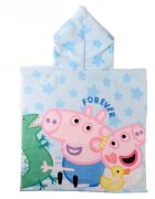 Cerda Poncho pentru copii Peppa Pig 55x110 cm