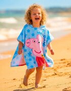 Cerda Poncho pentru copii Peppa Pig 55x110 cm