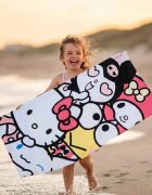 Cerda Prosop pentru plaja 140x70 cm Hello Kitty