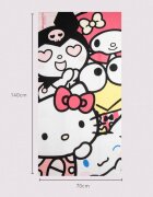 Cerda Prosop pentru plaja 140x70 cm Hello Kitty