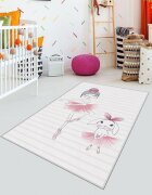 Chilai Home Covor antiderapant pentru copii 150x200 cm Balerina