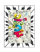 Chilai Home Covor antiderapant pentru copii 150x200 cm Music