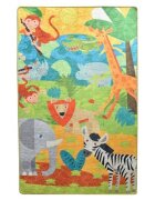 Chilai Home Covor antiderapant pentru copii Animals 100x150 cm