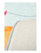 Chilai Home Covor antiderapant pentru copii Balloons Blue 100x150 cm