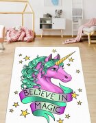 Chilai Home Covor antiderapant pentru copii Belive In Magic 150x200 cm