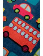 Chilai Home Covor antiderapant pentru copii Cars Blue 150x200 cm