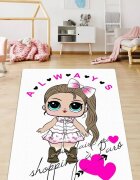 Chilai Home Covor antiderapant pentru copii Doll 150x200 cm