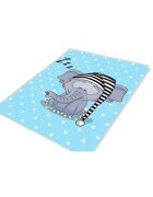 Chilai Home Covor antiderapant pentru copii Elephant Sleep 150x200 cm