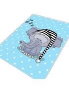 Chilai Home Covor antiderapant pentru copii Elephant Sleep 150x200 cm