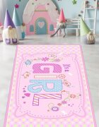 Chilai Home Covor antiderapant pentru copii Its a Girl 150x200 cm