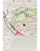 Chilai Home Covor antiderapant pentru copii Little Girl 150x200 cm