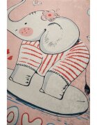 Chilai Home Covor antiderapant pentru copii Lovely Pink 150x200 cm