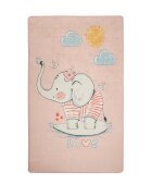 Chilai Home Covor antiderapant pentru copii Lovely Pink 150x200 cm