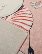 Chilai Home Covor antiderapant pentru copii Lovely Pink 150x200 cm