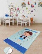 Chilai Home Covor antiderapant pentru copii My Body 150x200 cm
