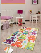 Chilai Home Covor antiderapant pentru copii Robot 150x200 cm