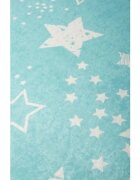 Chilai Home Covor antiderapant pentru copii Stars Blue 150x200 cm