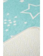 Chilai Home Covor antiderapant pentru copii Stars Blue 150x200 cm