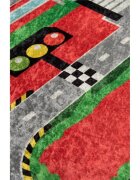 Chilai Home Covor antiderapant pentru copii Station Red 150x200 cm