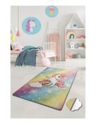 Chilai Home Covor antiderapant pentru copii Unicorns 100x150 cm