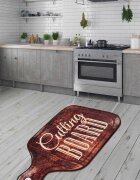 Chilai Home Covor de bucatarie antiderapant 80x150 cm Board