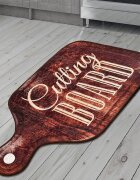 Chilai Home Covor de bucatarie antiderapant 80x150 cm Board