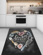 Chilai Home Covor de bucatarie antiderapant 80x150 cm Cake Mold