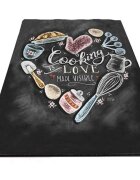 Chilai Home Covor de bucatarie antiderapant 80x150 cm Cake Mold